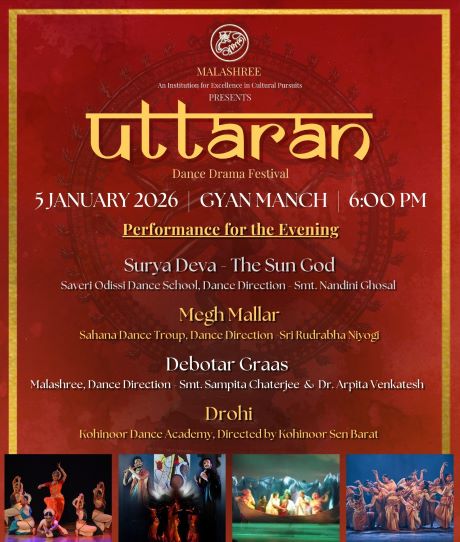 <strong>UTTARAN DANCE DRAMA FESTIVAL 2026: A CELEBRATION OF DIVINE STORIES AND ARTISTIC GRACE</strong>