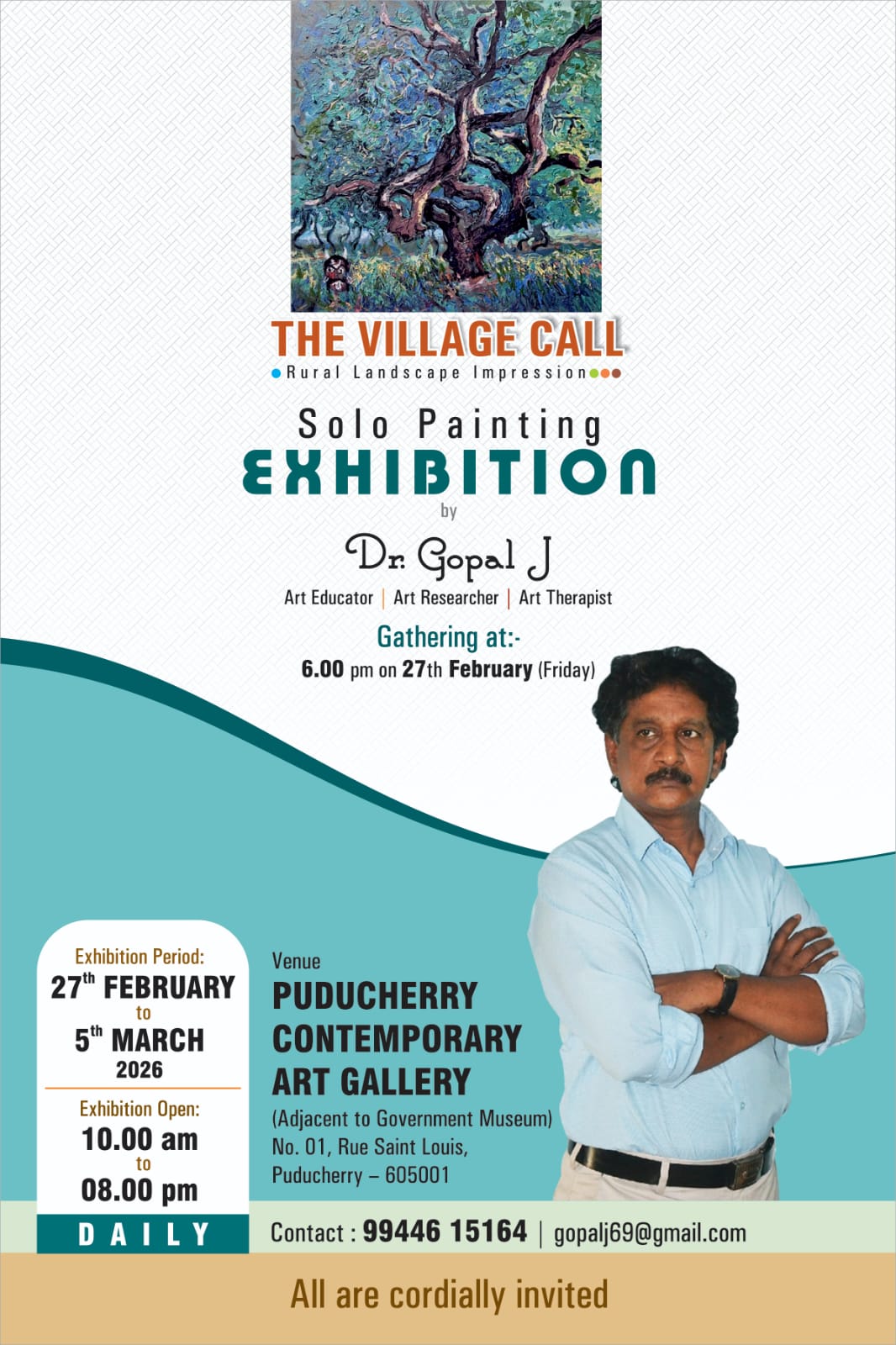 <strong>THE VILLAGE CALL: RURAL LANDSCAPE IMPRESSIONS BY DR. GOPAL J</strong>