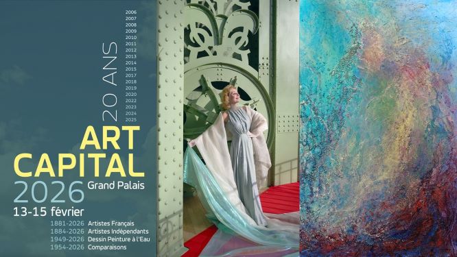 ART CAPITAL 2026: A GLOBAL SYMPHONY OF COLOR, MEMORY AND RENEWAL AT THE GRAND PALAIS