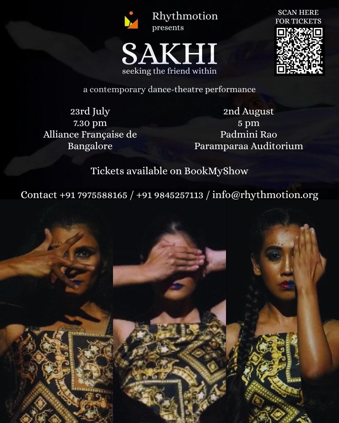 SAKHI: SEEKING THE FRIEND WITHIN — A CONTEMPORARY DANCE-THEATRE JOURNEY INTO MENTAL HEALTH AND IDENTITY BY RHYTHMOTION