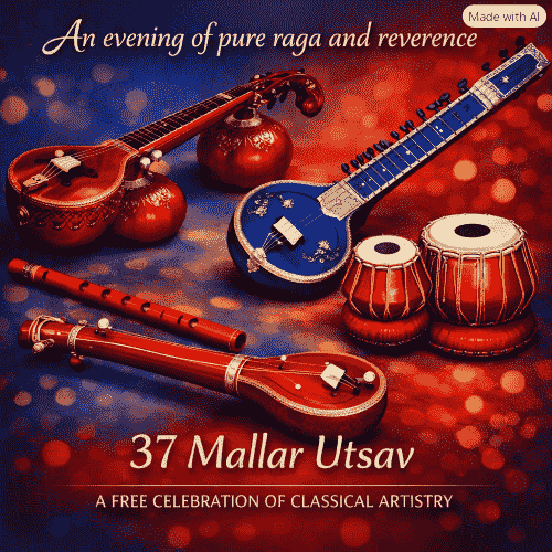 <strong>37 MALLAR UTSAV 2026: DUMDUM SAMARPAN’S GRAND CLASSICAL MUSIC FESTIVAL IN KOLKATA</strong>