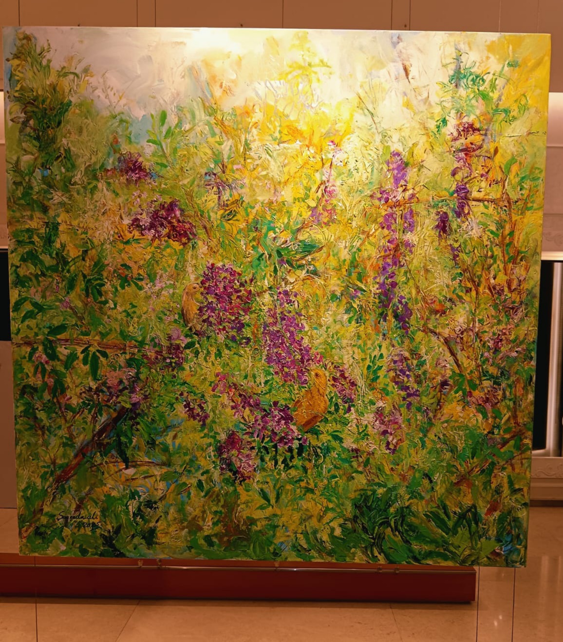 <strong>BLOOM IN HARMONY: SAYEEDA ALI’S SOULFUL SOLO EXHIBITION IN BENGALURU</strong>