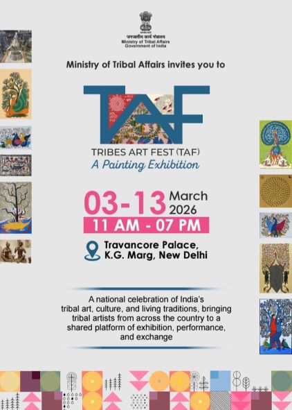 <strong>TRIBES ART FEST 2026: A NATIONAL CELEBRATION OF TRIBAL ART</strong>