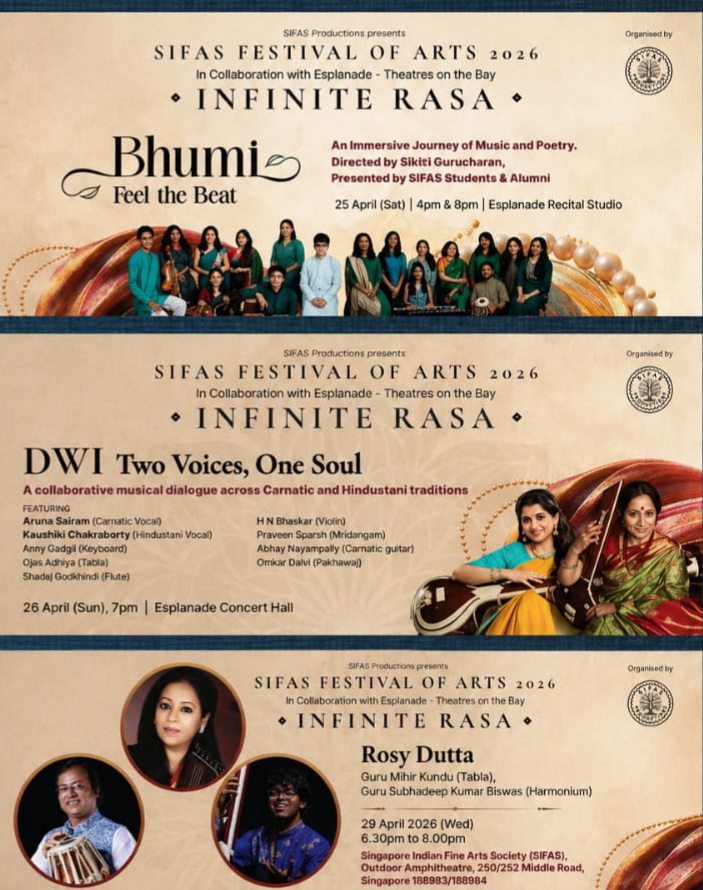 <strong>INFINITE RASA — SIFAS FESTIVAL OF ARTS 2026</strong>