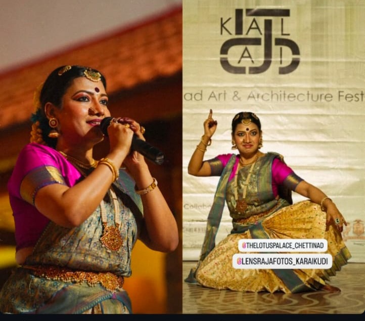 <strong>DEBJANI CHATTERJEE’S BHARATANATYAM — A TRIBUTE AT KALAI CHETTINAD</strong>