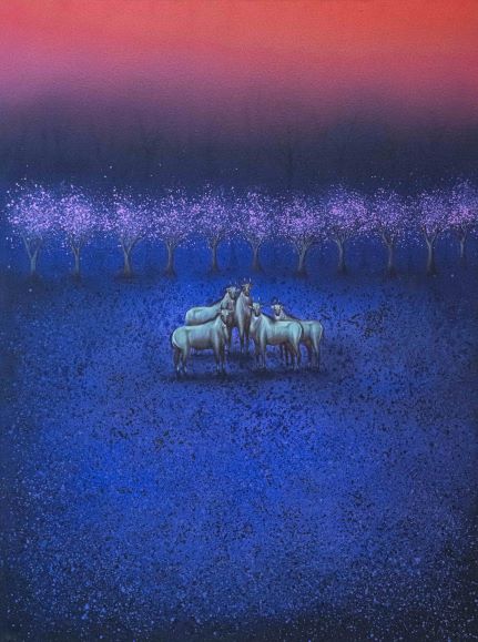 <strong>WHERE THE SKY REMEMBERS — ASHISH KUSHWAHA’S POETIC LANDSCAPES AT PALETTE ART GALLERY</strong>