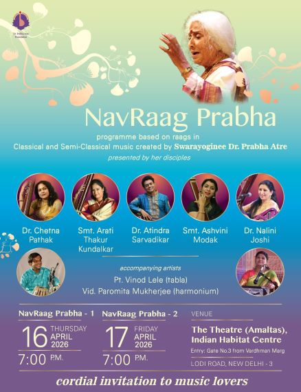 <strong>NAVRAAG PRABHA — A TIMELESS CELEBRATION OF CLASSICAL & SEMI-CLASSICAL MUSIC IN NEW DELHI</strong>
