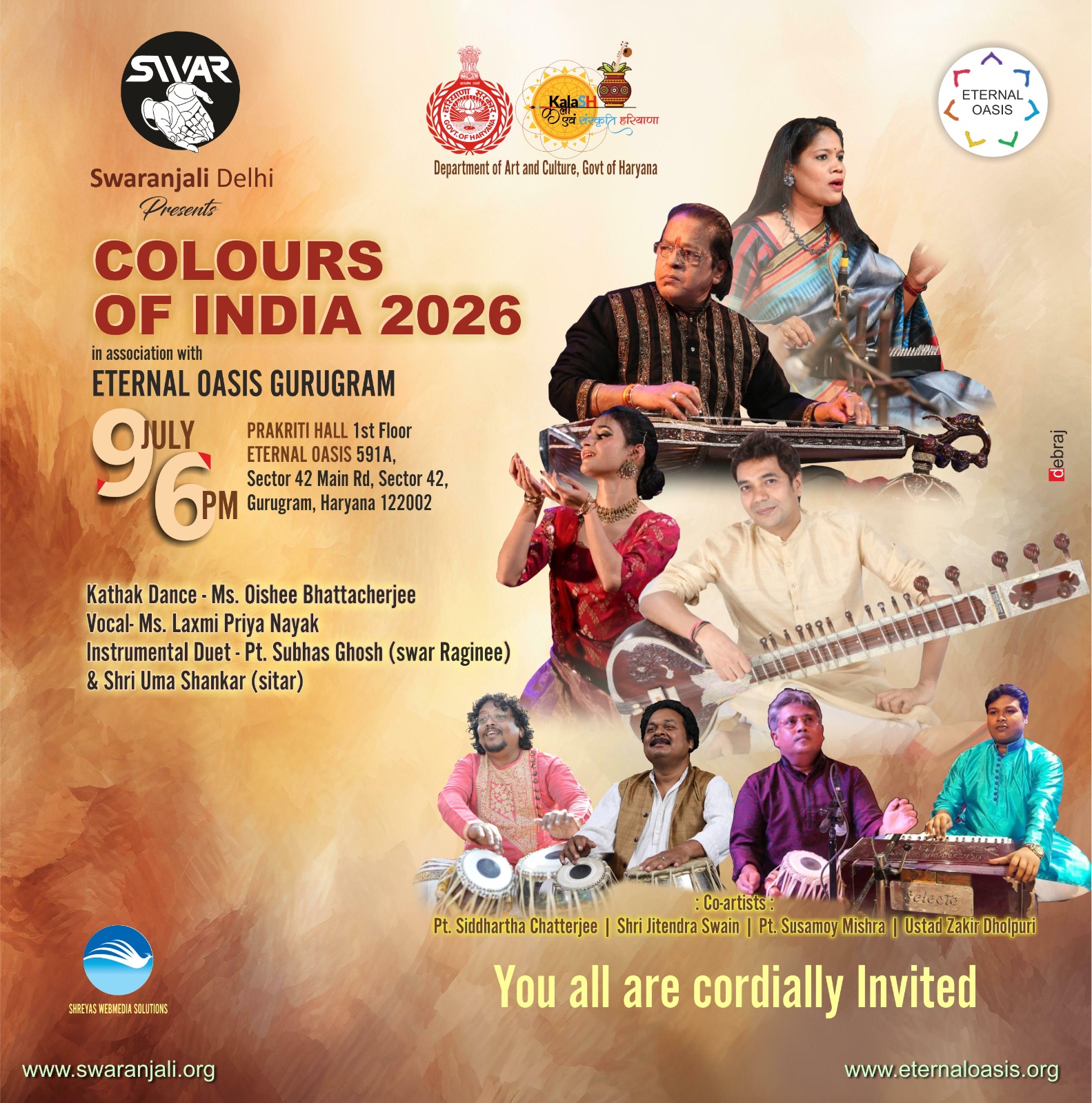 <strong>COLOURS OF INDIA 2026: AN EVENING WHERE TRADITION AWAKENS IN RADIANT HUES </strong>