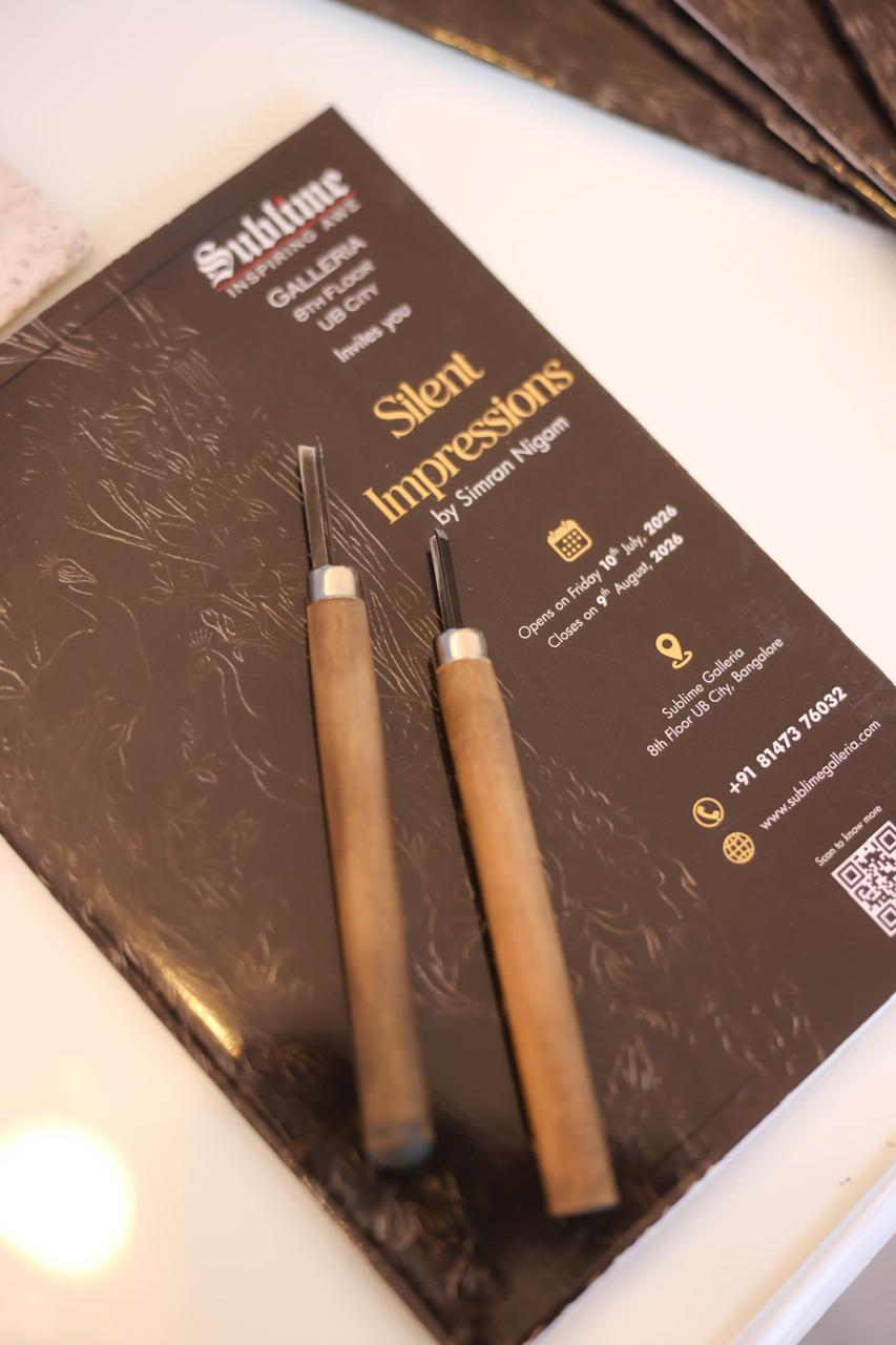 <strong>SILENT IMPRESSIONS: SIMRAN NIGAM’S TEXTURED DIALOGUES AT SUBLIME GALLERIA</strong>