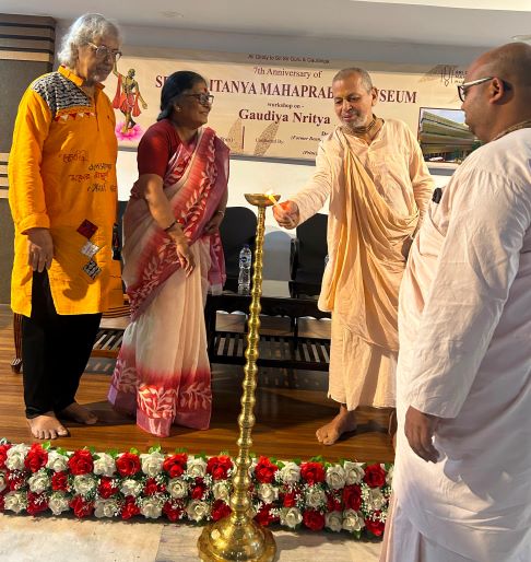 <strong>CELEBRATING SACRED MOVEMENT: SRI CHAITANYA MAHAPRABHU MUSEUM MARKED 7TH ANNIVERSARY WITH GAUDIYA NRITYA WORKSHOP</strong>