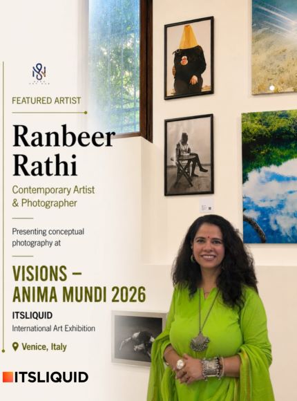 <strong>RANBEER RATHI REPRESENTS NERO ART HUB AT VISIONS – ANIMA MUNDI 2026, VENICE</strong>