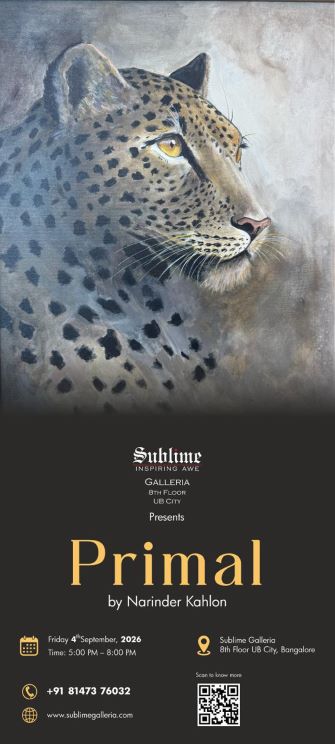 <strong>PRIMAL: NARINDER KAHLON’S UNTAMED ODE TO NATURE</strong>