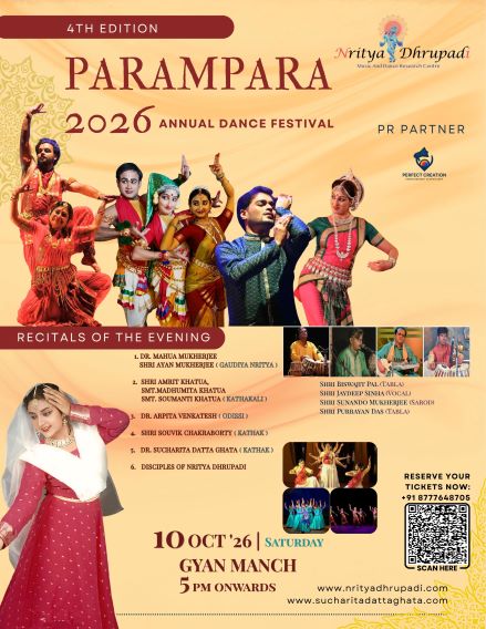<strong>PARAMPARA 2026: KOLKATA’S KATHAK-BHARATANATYAM FESTIVAL RETURNS THIS DEVI PAKSHA</strong>