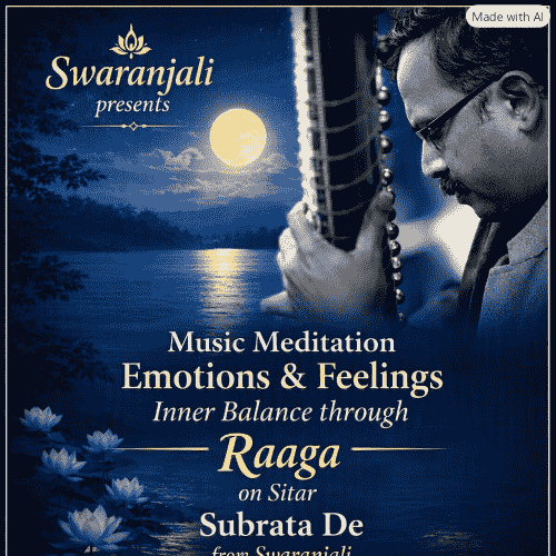 <strong>SITAR, SOUND AND STILLNESS — SUBRATA DE’S MEDITATION IN RAAG KIRWANI</strong>