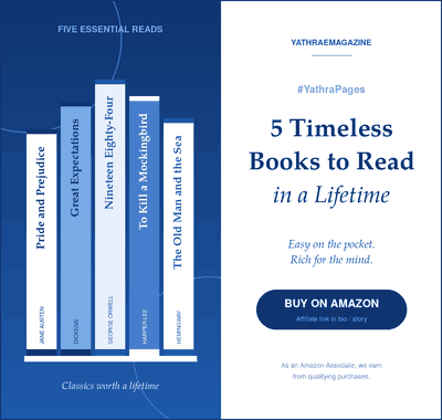 <strong>5 TIMELESS ENGLISH BOOKS TO READ IN YOUR LIFETIME</strong>
