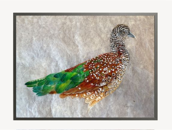 <strong>A BIRD CALL — RAJASTHAN: RUPA SAMARIA TURNS HER CANVAS INTO A CALL TO LOOK UP</strong>